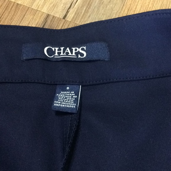Chaps Navy Blue Dress Shorts Size 6 - Picture 4 of 5